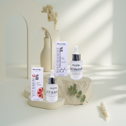 Vitamin C & Niacinamide Face Serums - Combo Deal